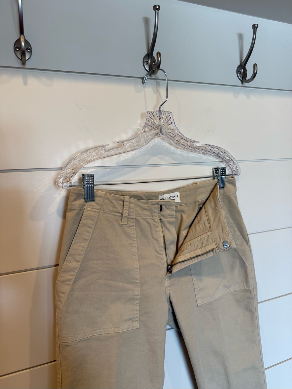 Nili Lotan Jenna Desert Sand 2 Pants - Picture 7 of 11